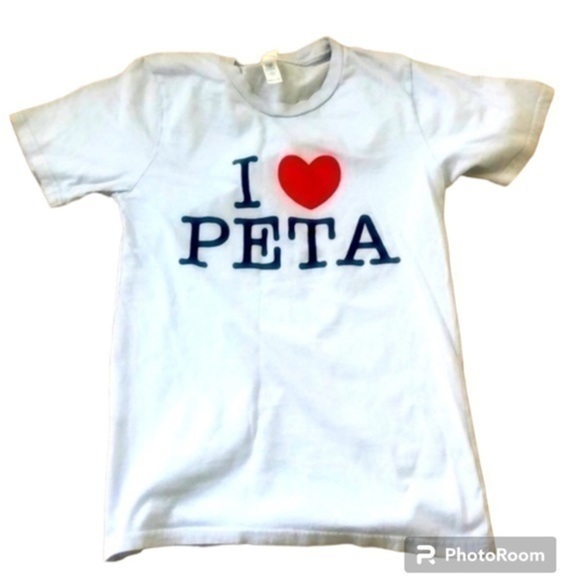 PETA - I HEART PETA T-Shirt! - Picture 1 of 5